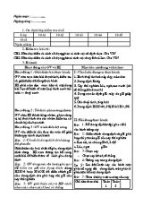 Giáo án Công nghệ Lớp 10 - Tiết 14+15